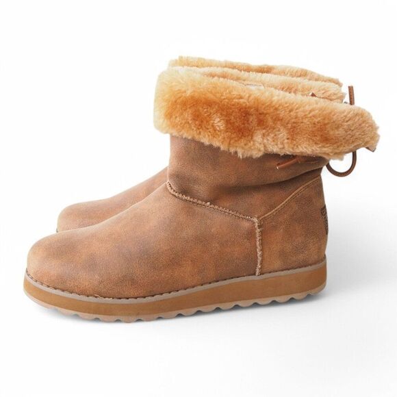 Skechers Keepsakes 2.0 Pull-on Winter Boots Chestnut Brown 44932 Women's 10 - Picture 2 of 11
